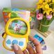 Кишенькова абетка, Жирафа всезнайко, Українською, WToys, 122 картки