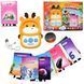 Кишенькова абетка, Жирафа всезнайко, Українською, WToys, 122 картки