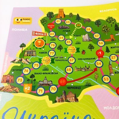 Гра - ходилка Нескорені міста України