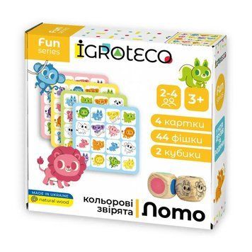 Лото, Кольорові звірята, 900804