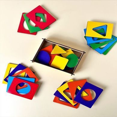 Дощечки Сегена: фігури, кольори, Ubbees
