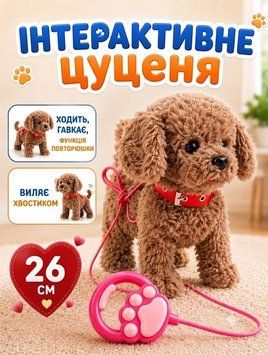 Улюбленець, Песик на повідку, лизька, виляє хвостиком