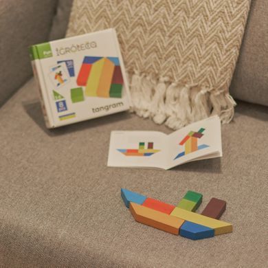 Дерев'яна іграшка, Танграм, 8 ел.