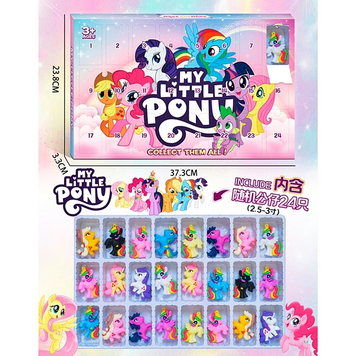 Адвент календар, Поні, My little pony, 24 віконця